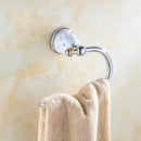 GobekUsa Bathroom Hardware Set: Toilet Paper, Roll Holder, Brush Holder, Coat Hook