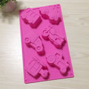 GobekUsa Creative Airplane Car Motorcycle Cake Mould for Kids Birthday Cake Decor