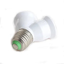 GobekUsa E27 Bulb Socket Converter - Dual E27 Splitter Adapter