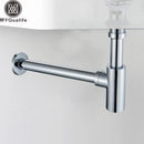 GobekUsa Brass Basin Tap Kit with Deodorization Pop-Up Drain - Chrome/Black/Bronze
