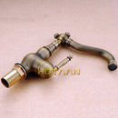 GobekUsa Antique Brass Basin Faucet, Bathroom Mixer Tap, Basin Faucet YT-5047