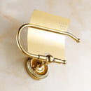 GobekUsa Antique Brass Toilet Paper Holder Wall Mount Bathroom Accessories