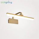 GobekUsa Bronze LED Vanity Lights Modern Bathroom Wall Lamps
