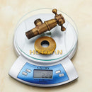 GobekUsa Antique Brass Triangle Valve Water Control Bathroom Tap 1/2*1/2 Angle Valve