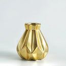 GobekUsa Ceramic Diamond Vase Modern Home Decor Living Room Decoration