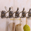 GobekUsa Antique Bronze Wall Hooks & Racks for Towels, Coats, and Robes