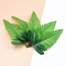 GobekUsa Decorative Flowers Wreaths Artificial Plants Silk Leaf Box Fake Leaves Needlework