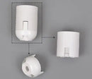 GobekUsa E27 Lamp Bulb Holder Fitting, Black/White, 110v-220v Lighting Accessory