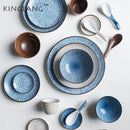 GobekUsa Ceramic Dinner Plate Set - Round Solid Pattern, Made of Ceramic