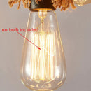 GobekUsa Industrial Loft Chandelier for Living Dining Room Restaurant Bar Café Kitchen
