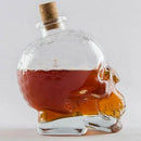 GobekUsa Glass Skull Bottle: Creative Crystal Vodka/Wine 180ML/350ML - Halloween Hip Flasks