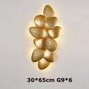GobekUsa Golden Stainless Steel LED Wall Sconce for Bedroom & Corridor