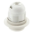 GobekUsa E27 Lamp Bulb Holder Fitting, Black/White, 110v-220v Lighting Accessory