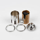 GobekUsa E27 Industrial Lamp Base Holder Aluminum Retro Pendant Fixture