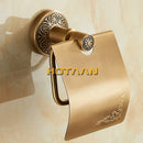 GobekUsa Antique Brass Toilet Paper Holder Classic Bathroom Accessories