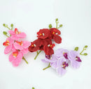 GobekUsa Artificial Butterfly Orchid Bouquet Silk Flowers for Home Wedding Decoration Bouquet