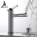 GobekUsa Brass Bathroom Faucet Vessel Sinks Mixer - Swivel Spout Vanity Tap, Chrome Deck Mounted