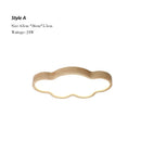 GobekUsa Cloud Wood Ceiling Light for Children's Room