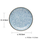 GobekUsa Ceramic Dinner Plate Set - Round Solid Pattern, Made of Ceramic