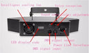 GobekUsa LED Eight-Beam RGBW Laser DJ Disco Light - High Brightness Scanner Beam Bar