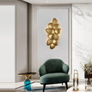 GobekUsa Golden Stainless Steel LED Wall Sconce for Bedroom & Corridor