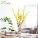 GobekUsa Bird Butterfly Porcelain Vase: British Rural Ceramic Flower Decoration
