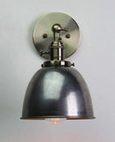 GobekUsa Industrial Black Wall Sconce 6.5'' Modern Stair Light Fixtures