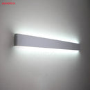 GobekUsa LED Rectangle Wall Lamps: 110V 220V Indoor Living Room Bathroom Mirror Light
