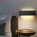GobekUsa LED Rectangle Wall Lamps: 110V 220V Indoor Living Room Bathroom Mirror Light