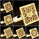 GobekUsa Golden Square Floor Waste Drain 4cm, Luxury Bathroom Shower Grate 10cm * 10cm
