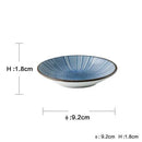 GobekUsa Ceramic Dinner Plate Set - Round Solid Pattern, Made of Ceramic