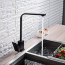GobekUsa Kitchen Faucet: Brushed Gold/Nickle/Black Hot Cold Mixer Crane Water Tap