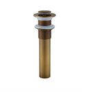 GobekUsa Antique Brass Basin Sink Drain - 6 Styles