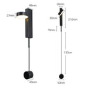 GobekUsa Dimmable LED Wall Lamp for Living Room Art Wall Light - Modern Nordic Design