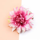 GobekUsa 10pcs Silk Gerbera Decorative Flowers for Home Wedding DIY - Fake Stamen Brooch