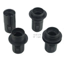 GobekUsa E27 Socket Lamp Base Switch 4A, 250V Black Fitting Bulb Holder Socket