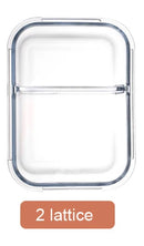 GobekUsa Kids Lunch Box: Korean Style Glass Bento with Compartments, Microwave Safe, Food Storage