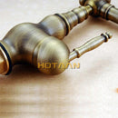 GobekUsa Antique Brass Basin Faucet, Bathroom Mixer Tap, Basin Faucet YT-5047