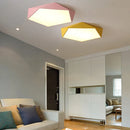 GobekUsa Geometric Dimmable LED Ceiling Lamps for Living Room Aisle Balcony Lighting