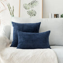 GobekUsa Corduroy Flocking Velvet Pillow Cover, Soft Home Decor, 45x45cm/60x60cm