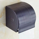 GobekUsa Black Porcelain Brass Bathroom Accessories Set