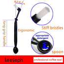 GobekUsa Coffee Brush Spoon Combo - Espresso Machine Cleaning Tool