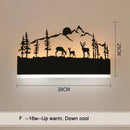 GobekUsa Animal Wall Lamps: Upside Warm Down Cool Lighting for Living Room and Bedside