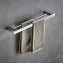 GobekUsa Brushed Nickel Stainless Steel Bathroom Hardware Set - 4-Piece Accessory Kit