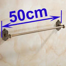 GobekUsa Antique Brass Towel Bar - Wall Mounted Bathroom Accessories
