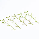 GobekUsa Artificial Butterfly Orchid Bouquet Silk Flowers for Home Wedding Decoration Bouquet