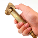 GobekUsa Golden Bidet Sprayer Gun - Chrome Hand Held Toilet Shower Head