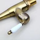 GobekUsa Antique Bronze Kitchen Faucet Swivel Spout Basin Tap 360 Rotatable Mixer Taps