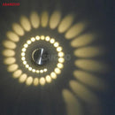 GobekUsa Aluminum Spiral LED Wall Lamp for Bedroom and Living Room