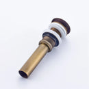GobekUsa Antique Brass Bathroom Sink Pop Up Drain for Vessel Sink